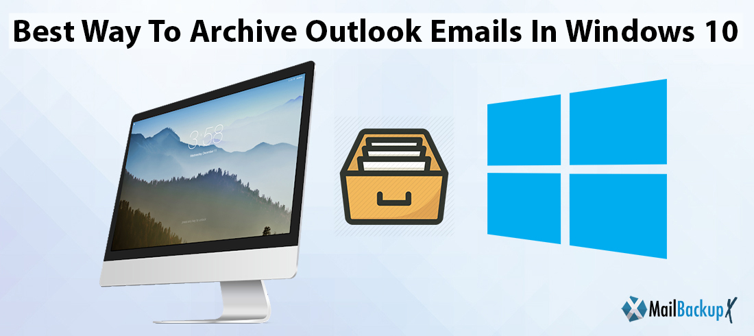 archiver mail outlook sur pc