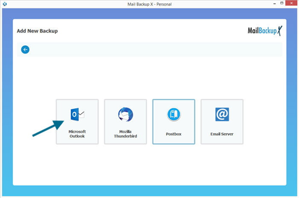 outlook 2016 backup contacts