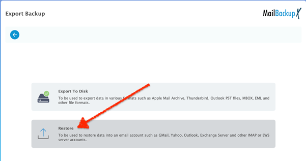 best way to restore IMAP email