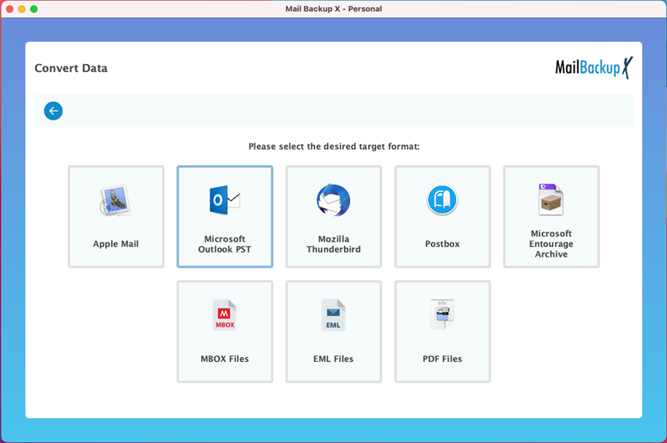 import Mac Mail file to PST format