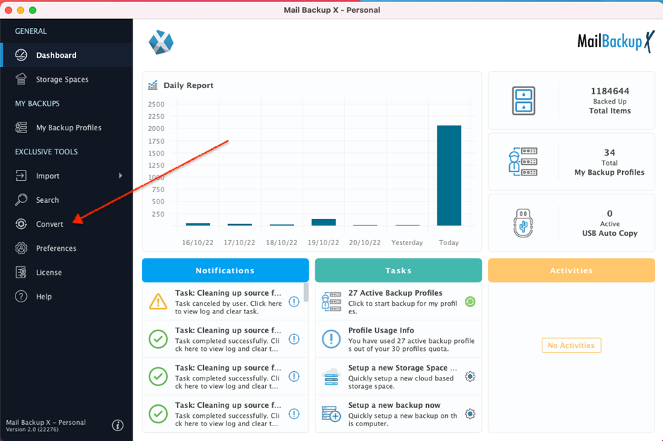 Free PST to EML Converter