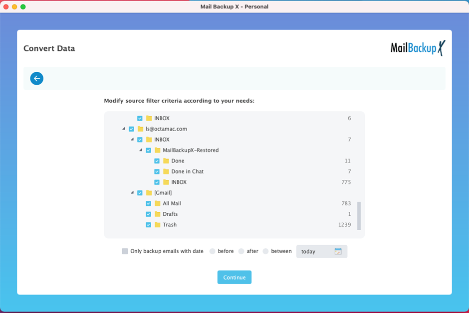 import Apple Mail file to Outlook format