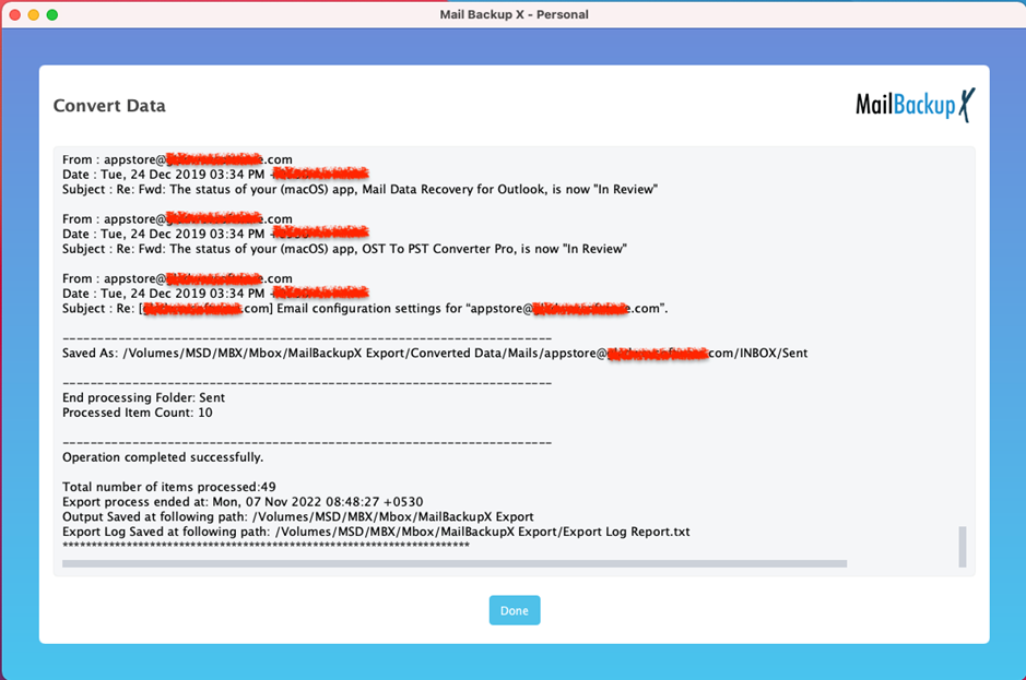 export Outlook Mac 2011 to mbox format