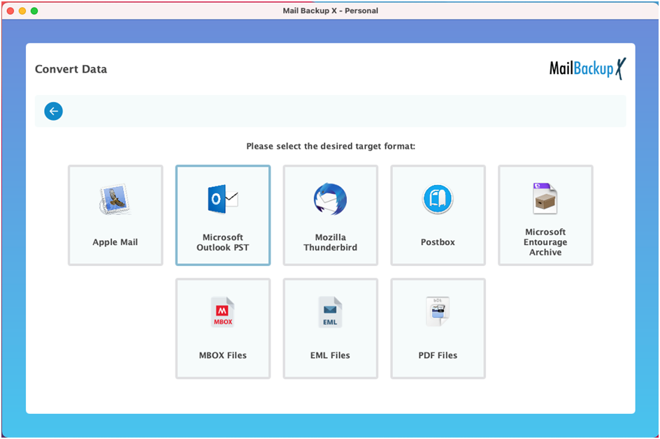 export ost to pst file format