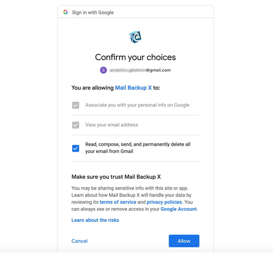 save Gmail to google drive